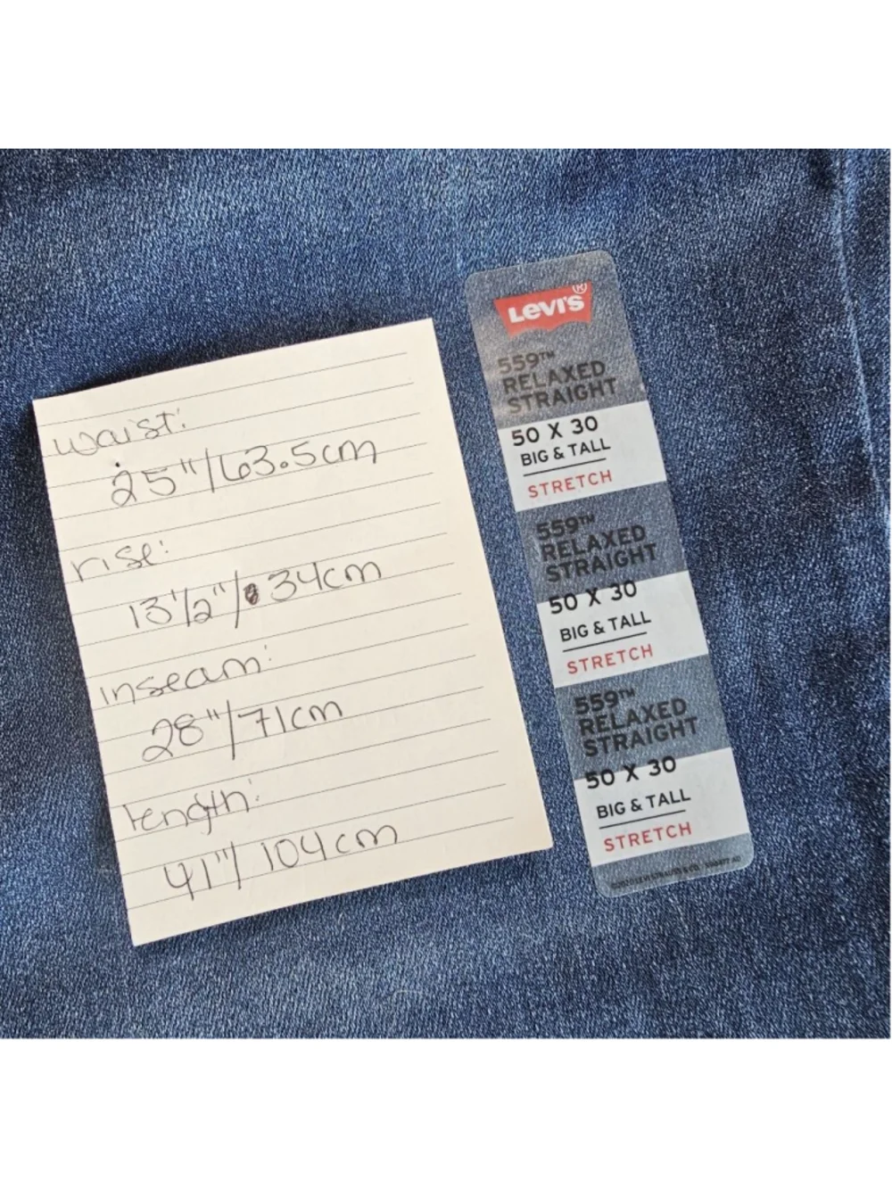 Levis size men